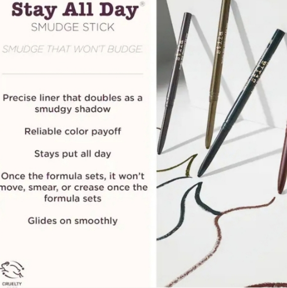 🆕️STILA Stay All Day Smudge Stick Waterproof Eye Liner in Damsel - Picture 3 of 4